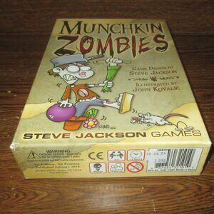 Munchkin Zombies (Steve Jackson Games, 2014) (complete)